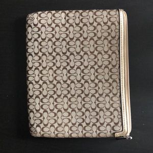 Coach iPad Case